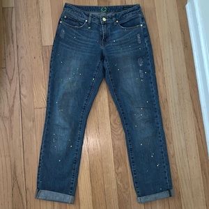 C Wonder Paint Splatter Jeans